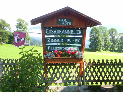 Impressionen Ferienwohnung Gosaukammblick